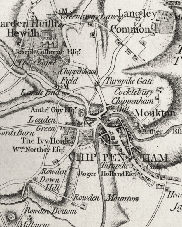 Chippenham Historic Map - Corvita - Mobile app & Web development